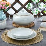 چیدمان سرویس غذاخوری هرمس طرح کلارا 917